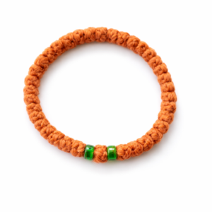 κομποσκοινι χειρος κεραμιδι με χαντρα