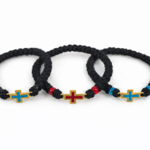 Χειροποίητο κομποσκοίνι με Σταυρό