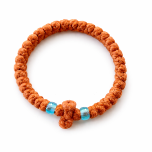 κομποσκοινι χειρος κεραμιδι με χαντρα