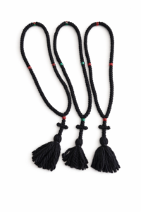 κομποσκοίνια χειροποίητα με φούντα 100 κόμπων και διαφορετική απόχρωση χάντρας