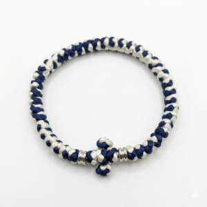 Χειροποίητο δίχρωμο κομποσκοίνι χειρός